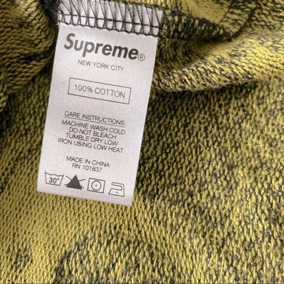 Supreme Heaven Jacquard Short Sleeve Sweater Size M - Picture 6 of 7